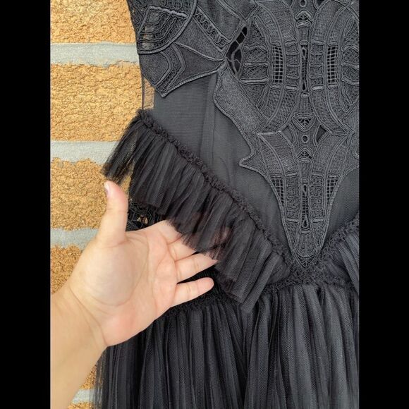 Jonathan Simkhai Lace and Tulle Mini Dress small - Picture 7 of 14